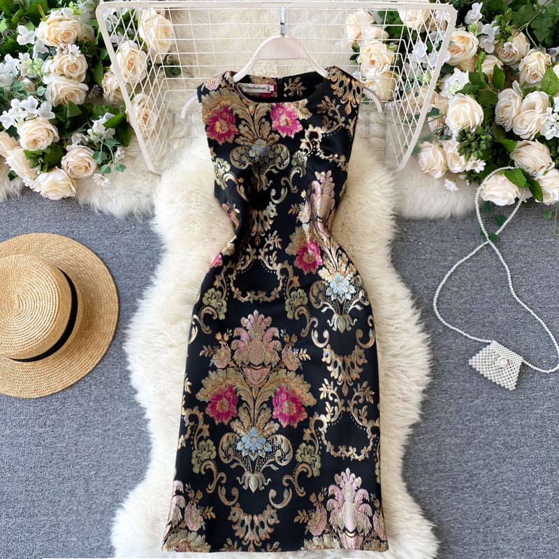 Autumn Slim Sleeveless Vest Dress