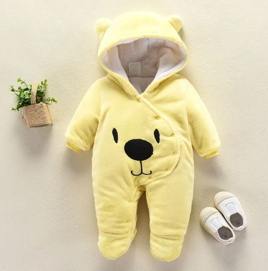 Cozy Newborn Bodysuit – Fall & Winter Baby Onesie