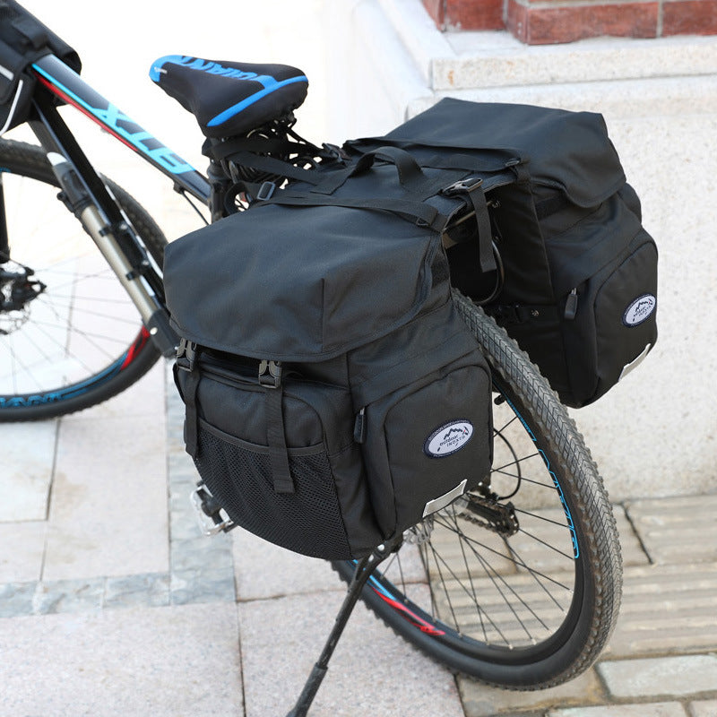 INOXTO 50L Waterproof Bicycle Cargo Bag with Rain Cover